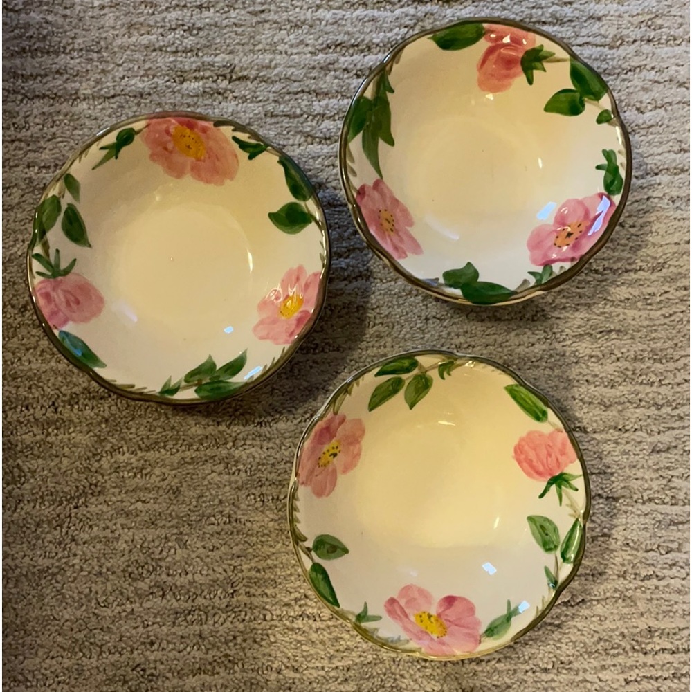 Franciscan Desert Rose dessert coupe bowl
